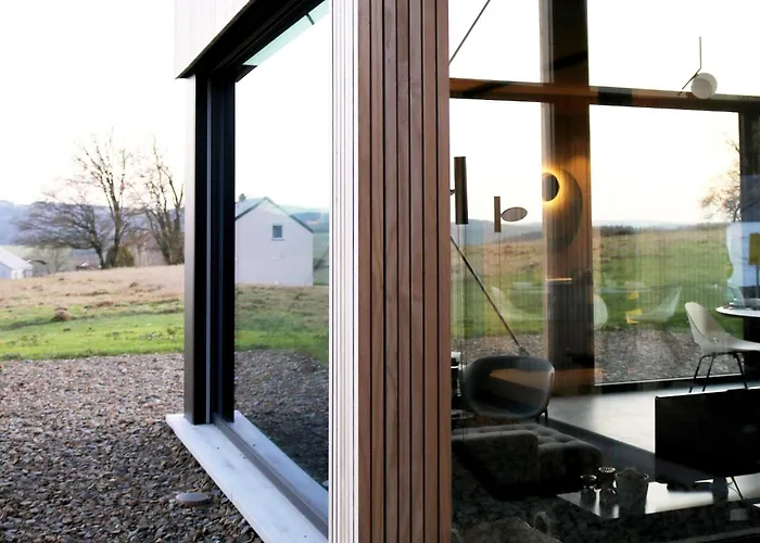 Modern Design House With Sauna 'arduenna Silva' Semesterbostad