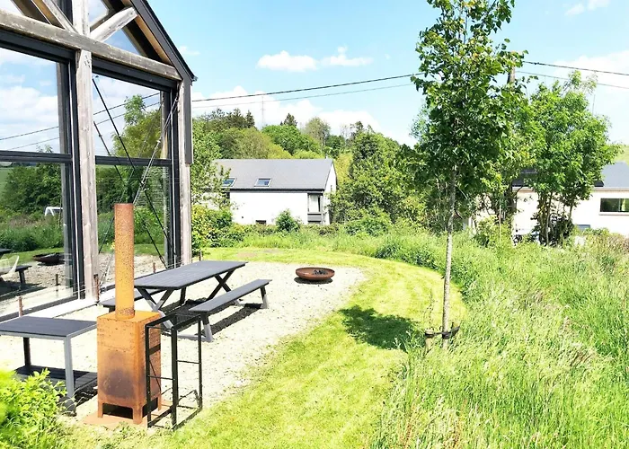 Modern Design House With Sauna 'arduenna Silva' * La-Roche-en-Ardenne